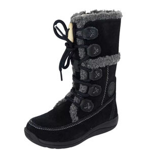 Timberland Zesta Suede Boots, Size 9, Black